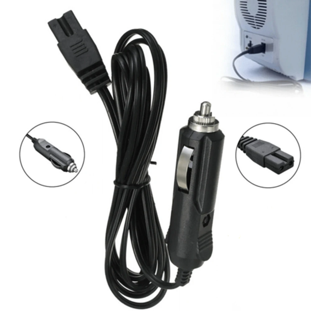 

12V DC Lead Cable Plug Wire 2 Pin 1.8m Replacement Car Cooler Cool Box Mini Fridge Cigarette Lighter Power Cord parts