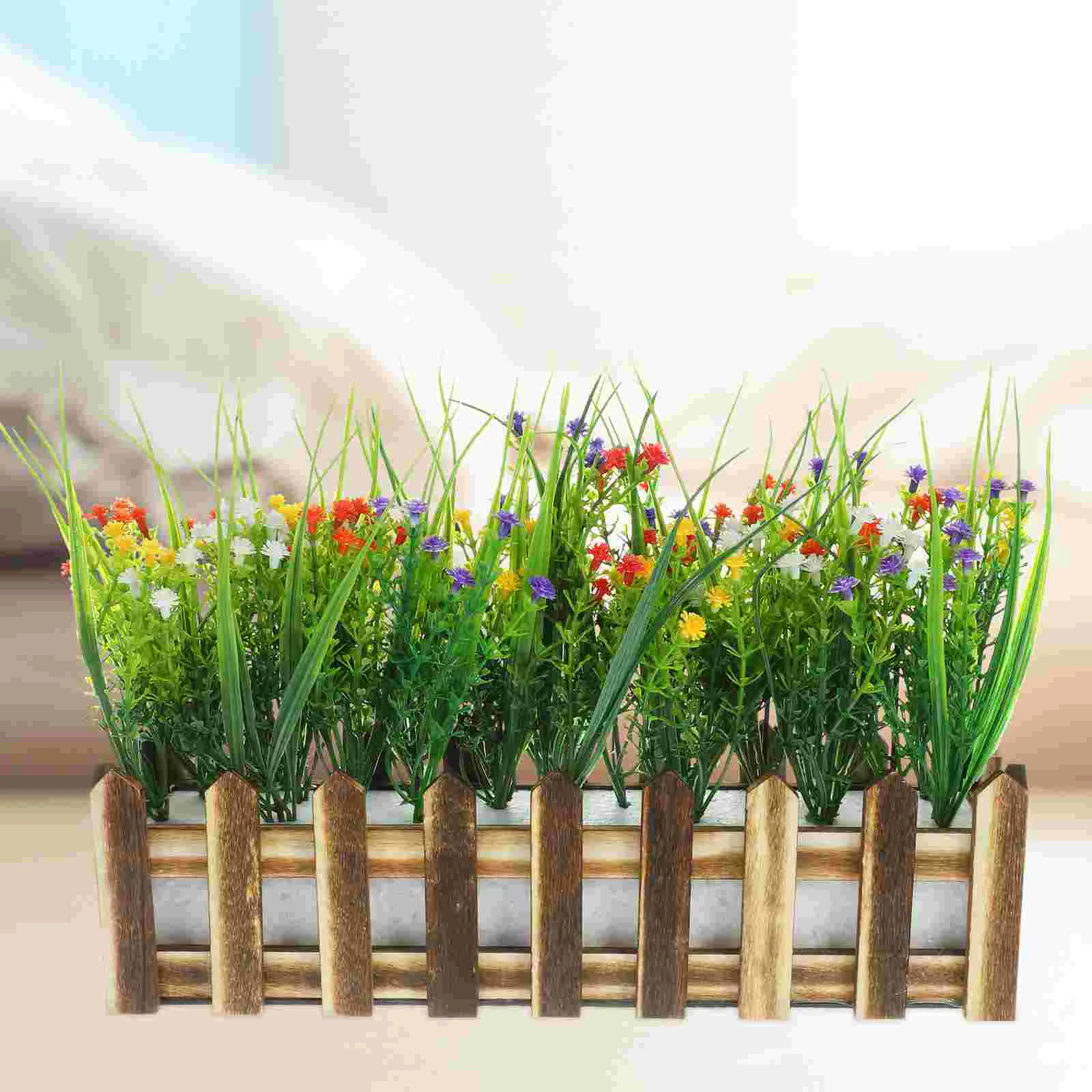 

1 Set Artificial Flowers Real Touch Gypsophila Artificial Flower Fence For Wedding Party Home Decoration