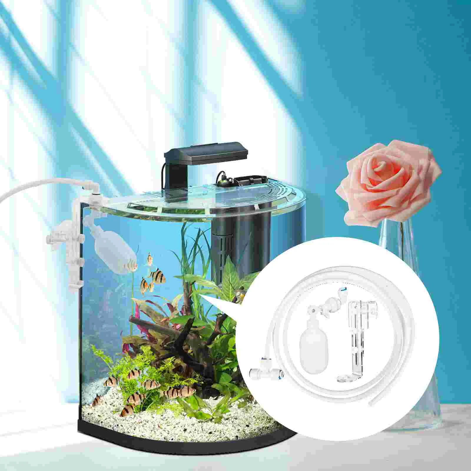 

Fish Tank Water Replenisher Adjustable Stand Water Filler Controller Ball Valve Auto Water Filler Plastic Water Level Controller