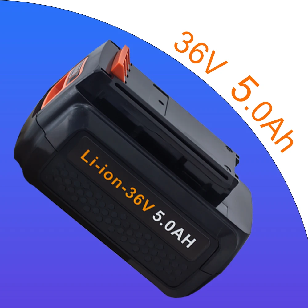 

Литий-ионный перезаряжаемый аккумулятор LBXR36 BL2036 LBX2040 LST136,LST420,LST220 L50 для электроинструмента Black & Decker 36 в 5000 мАч