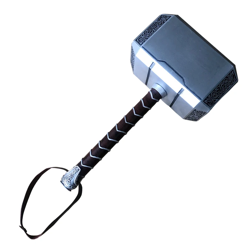 

Thor's Hammer Cosplay Weapons Model Kids Gift Avengers Superhero Role Playing Captain America shield Iron Man 44cm