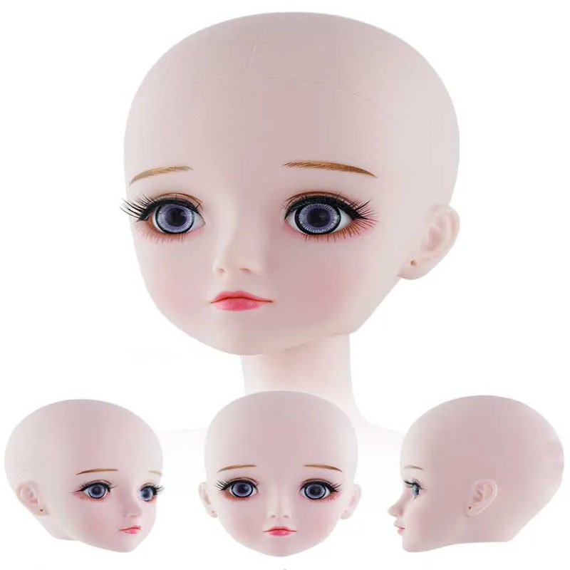 New 60 CM 1/3 Bjd Doll 22 Movable Joint Powdery Muscle 4D Simulation Eyelashes Long Hair Fashion Beautiful Makeup Girl Gift Toys images - 6