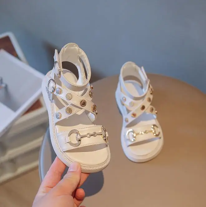 

Bow Tie Kids Gladiator Sandals Summer Fashion Roman Boots High-top Girls Sandals Toddler Child Sandals Girls Casual Kid Shoes