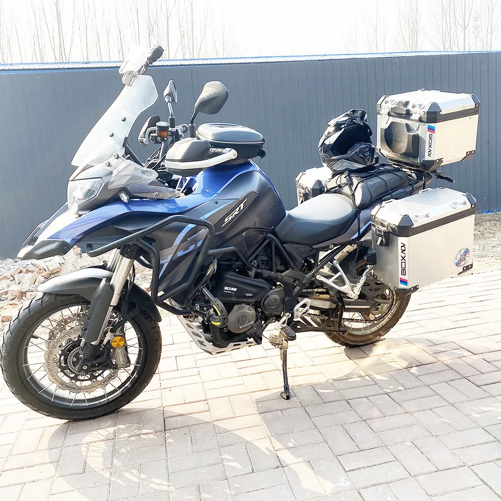 Фото Для мотоцикла QJMOTOR SRT 800 SX: сумка на бак с быстрым креплением, водонепроницаемый рюкзак для багажа на топливный бак, аксессуары №2