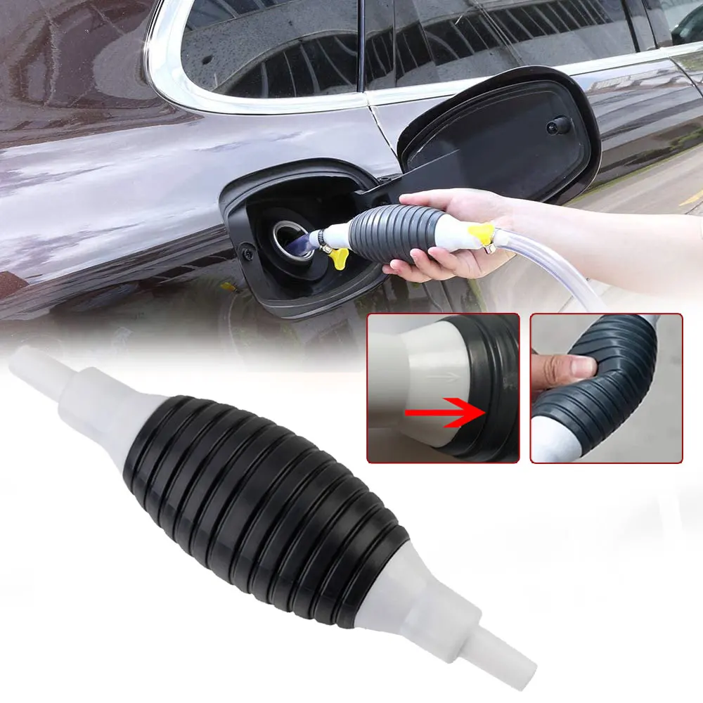 

Manual Fuel Pump High Flow Car Motorcycle Hand Siphon Water Fish Tank Oil Gasoline Petrol Diesel Liquid Transfer Tool Fuel Pump