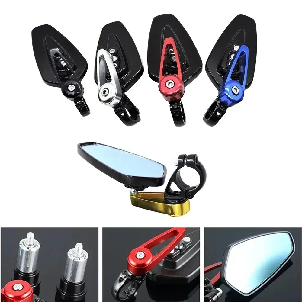 

Universal Motorcycle 7/8" 22mm Handlebar Aluminum Rear View Mirrors FOR Suzuki GSF250 GSF400 GSF600 GSF650 GSF1200 GSF1250