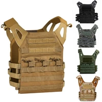 1000d molle system jpc tactical plate carrier combat vest hunting military cs paintball tactical molle modular airsoft vest