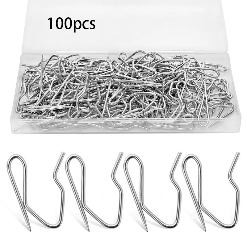 

Металлические крючки для штор 100 шт