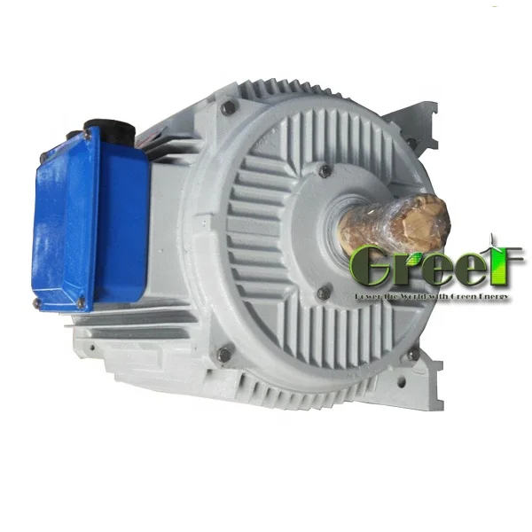 

3 phase AC 500RPM 30KW permanent magnet motor wind generator