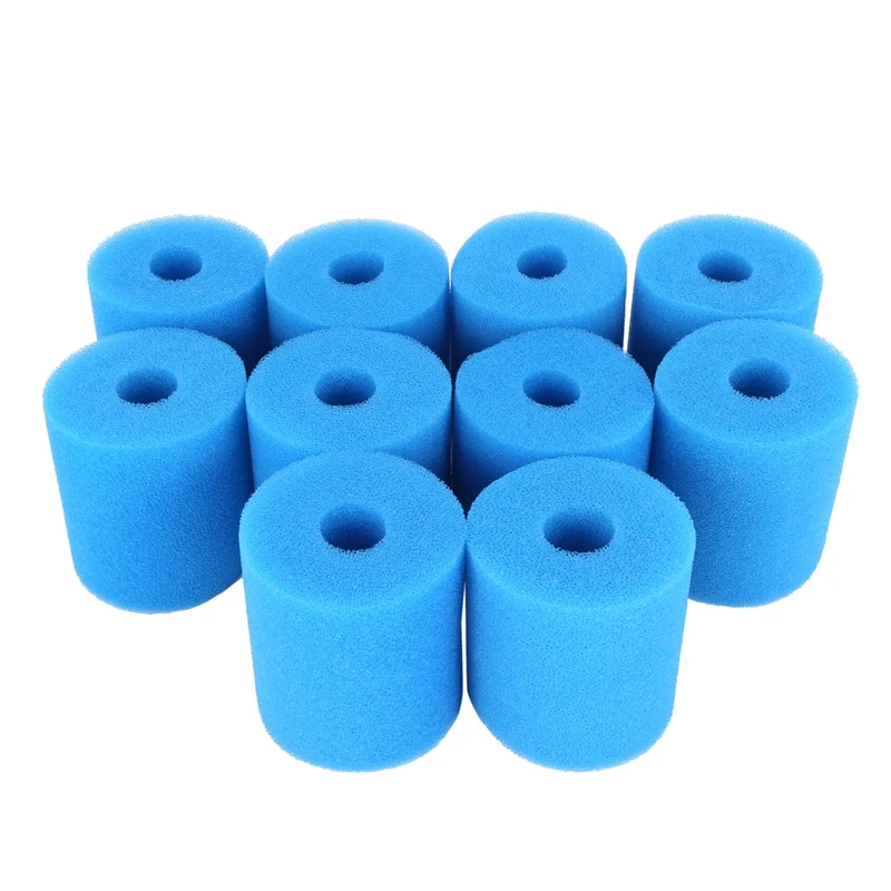 

10PCS Filter Sponge Replacements for Intex Type H Washable Reusable Swimming Pool Filter Foam Sponge Cartridge