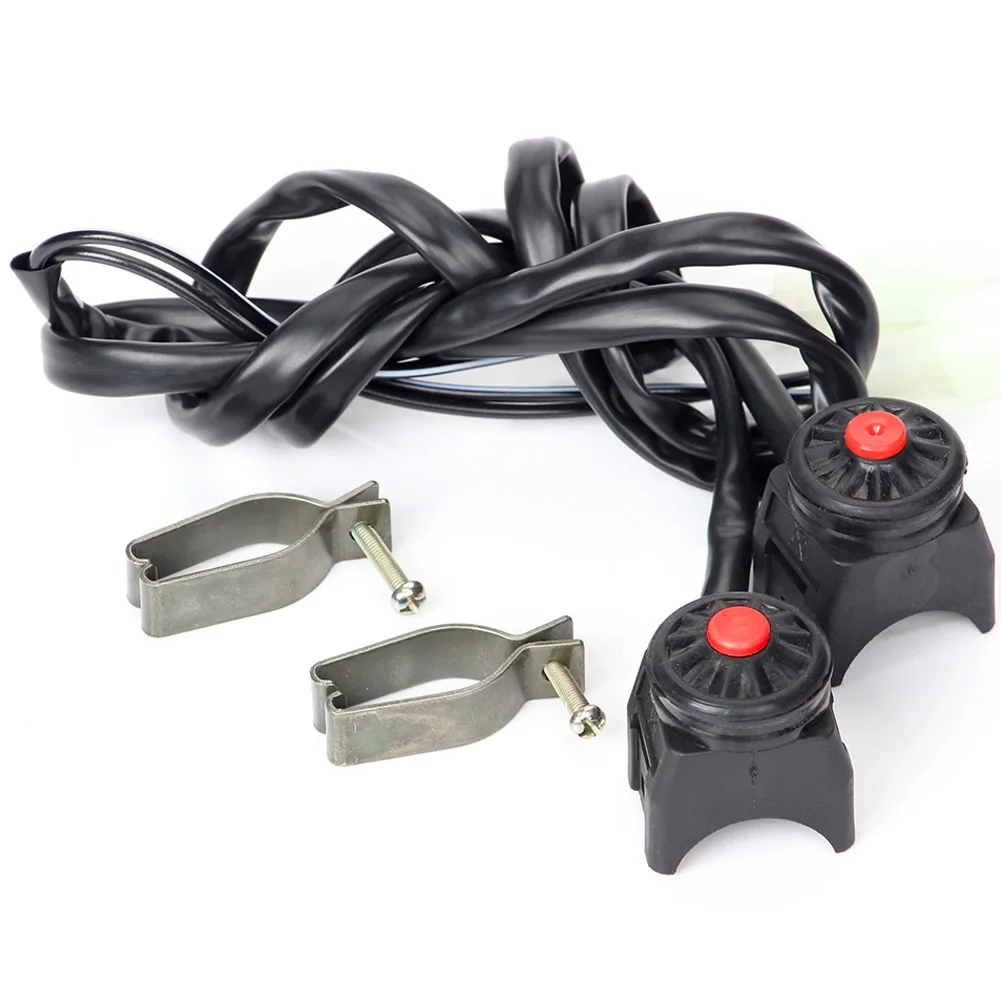 

22mm Ignition Start Spare Flameout Plastic Scooters Motocross Off-road Vehicle Switch Kit Durable Replacement Easy Install