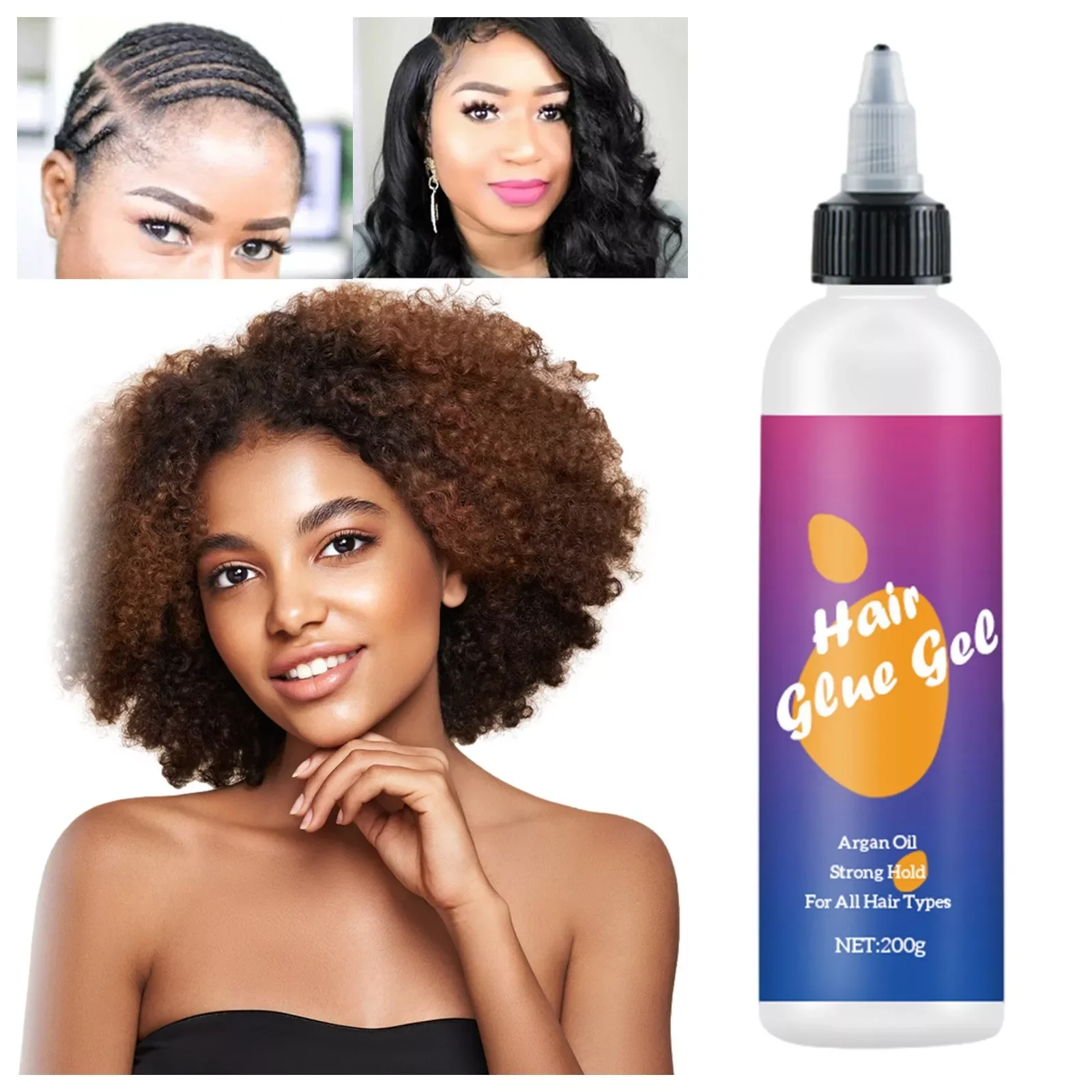 

NEW2023 Wig Glue Gel One Time Quick Drying For Easy Wig Removal Quick Acting Mild For Wig Sleep Pen Valentines Day Hair Accessor