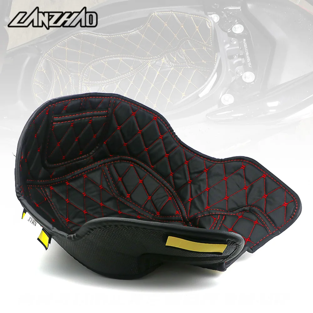 NMAX Motorcycle Storage Box Liner Seat Bucket Luggage Tank PU Leather Cover Pad Cushion for Yamaha N-Max 155 2020 2021 2022