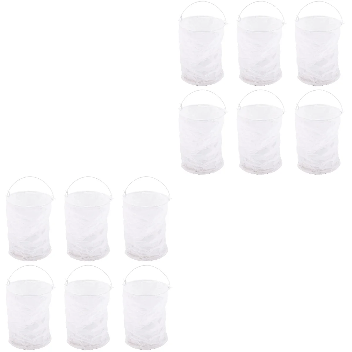 

12 шт., декоративные бумажные фонари