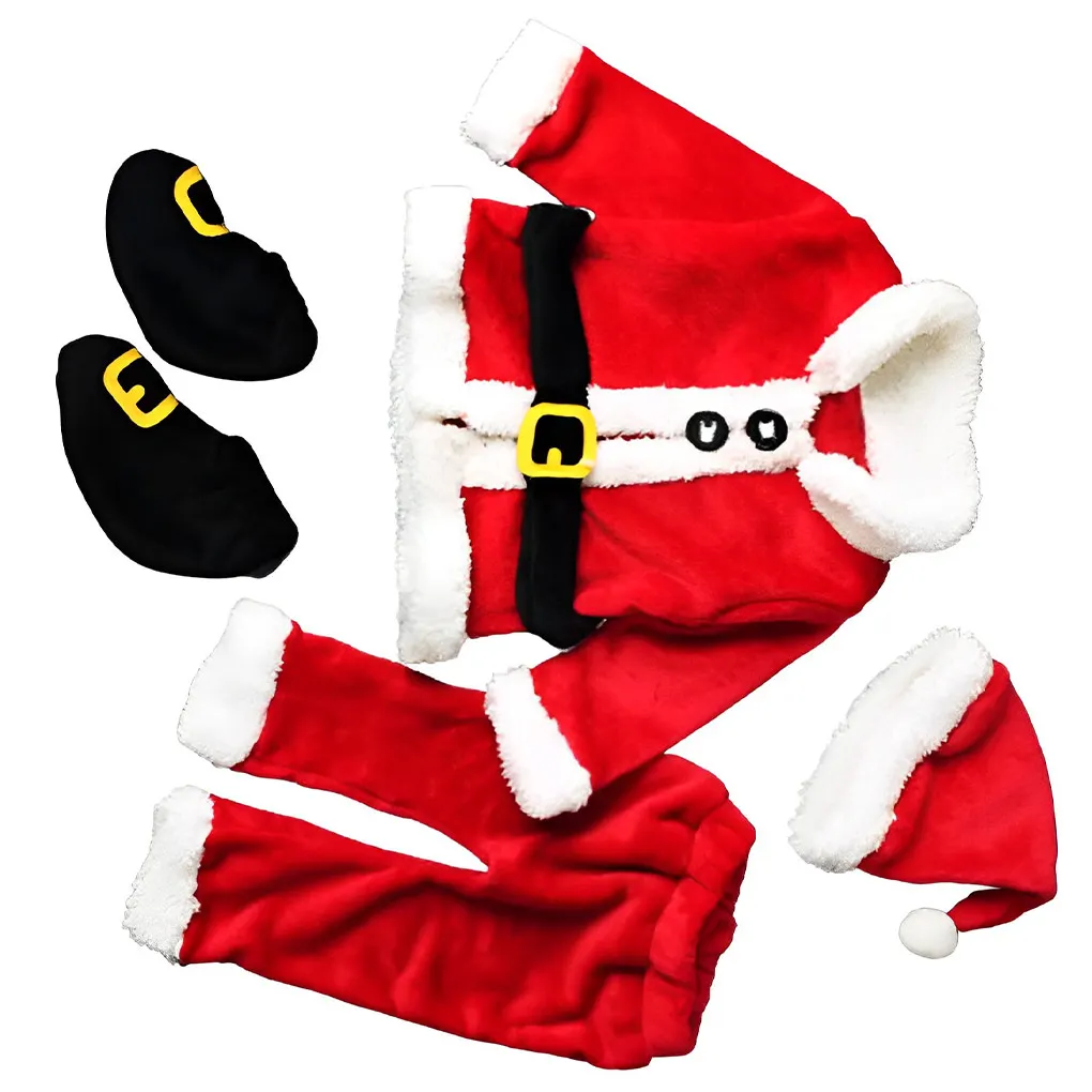 

Детский наряд Санта Клауса, интересное украшение для одежды, красивое рождественское платье, украшение для одежды, аксессуары для одежды 70