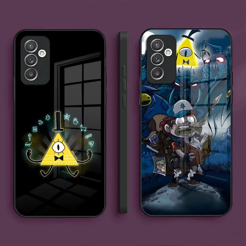 

Gravity Falls Comic Anime Phone Case For Samsung S23 S21 S20 S22 S30 Pro Ultra S7Edge S8 S9 S10E Plus Tempered Glass Funda Cover