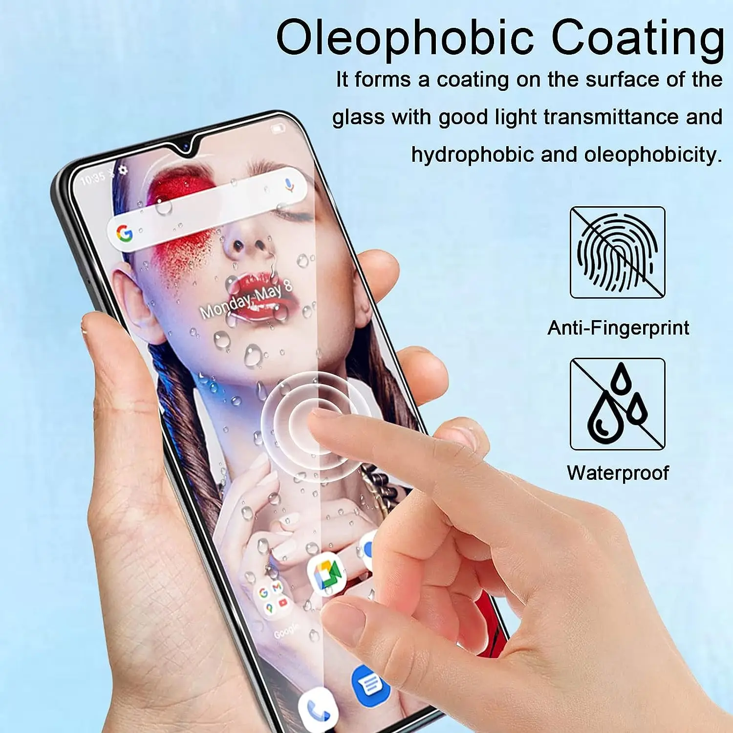 2/4 шт. закаленное стекло для OSCAL C30 Pro Защитная стеклянная пленка экрана