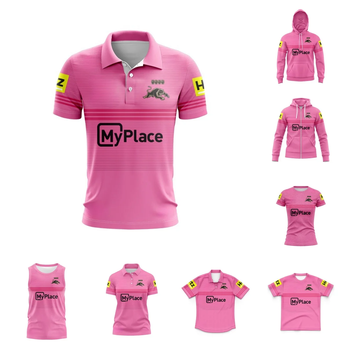 Джерси Pengris Black Panther Football Championship 2024 годов (на заказное имя и номер)