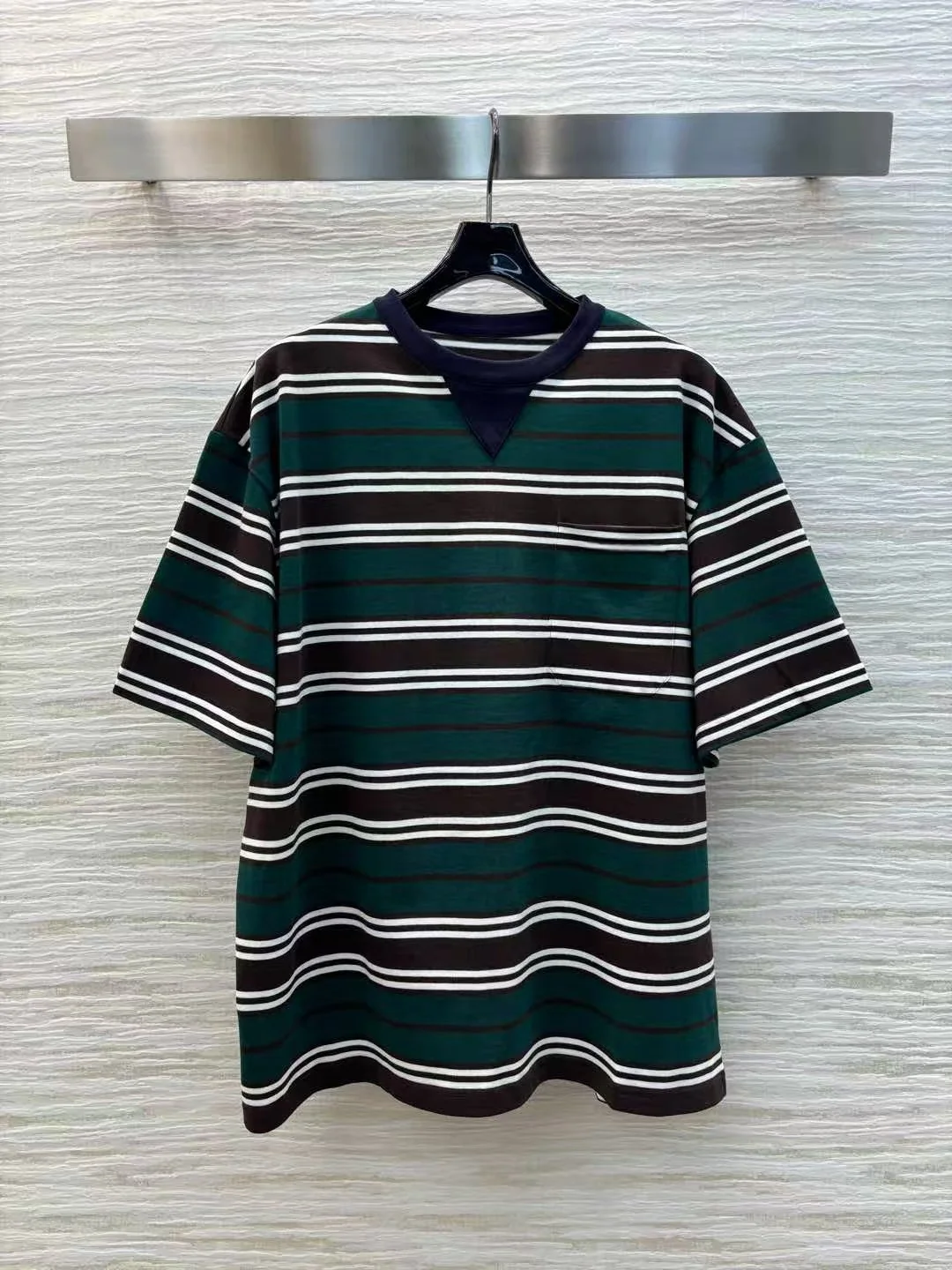 Женская универсальная футболка из чистого хлопка с вышивкой и короткими