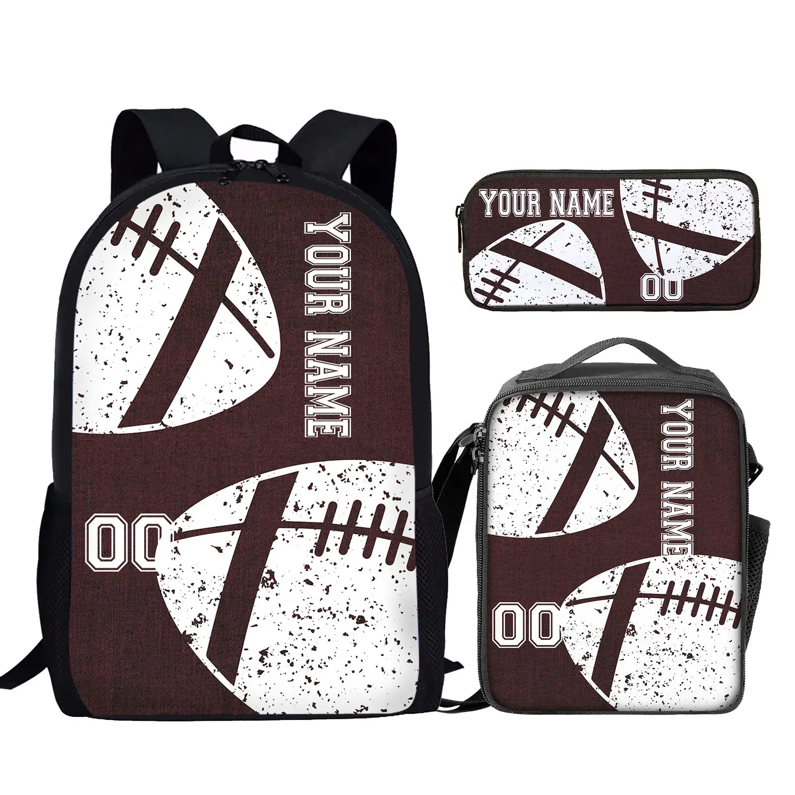 YIKELUO-mochila duradera de Rugby para estudiantes, bolsa de gran capacidad para regalo...