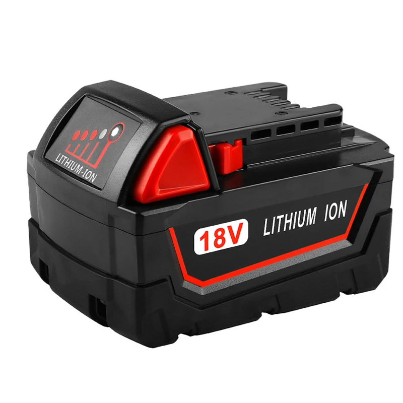 Оригинальный сменный литий-ионный аккумулятор 18 в 12800 мАч Ач для Milwaukee Xc M18 M18B