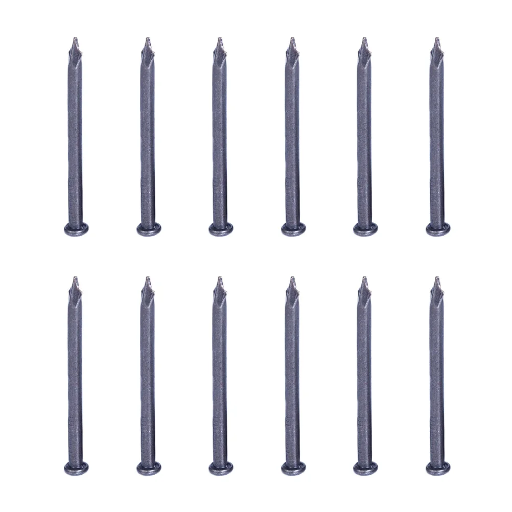 

50Pcs 25Inch Point Tip Cement Nails Special Carbon Steel Concrete Wall Nails