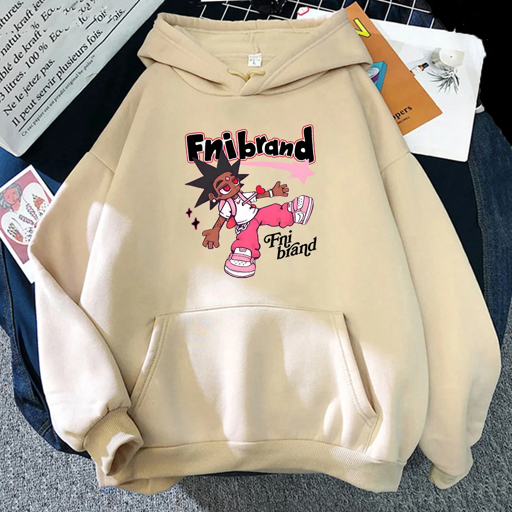 

Fniibrand FashionBrand Autumn Sweatshirts Men Y2k Harajuku Anime Hoodie Unisex Casual O-neck Pullovers Long Sleeve Warm Hoody
