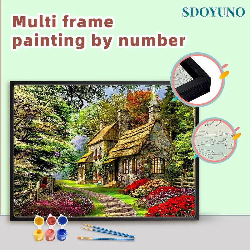 

Набор для рисования по номерам, 40 х50 см