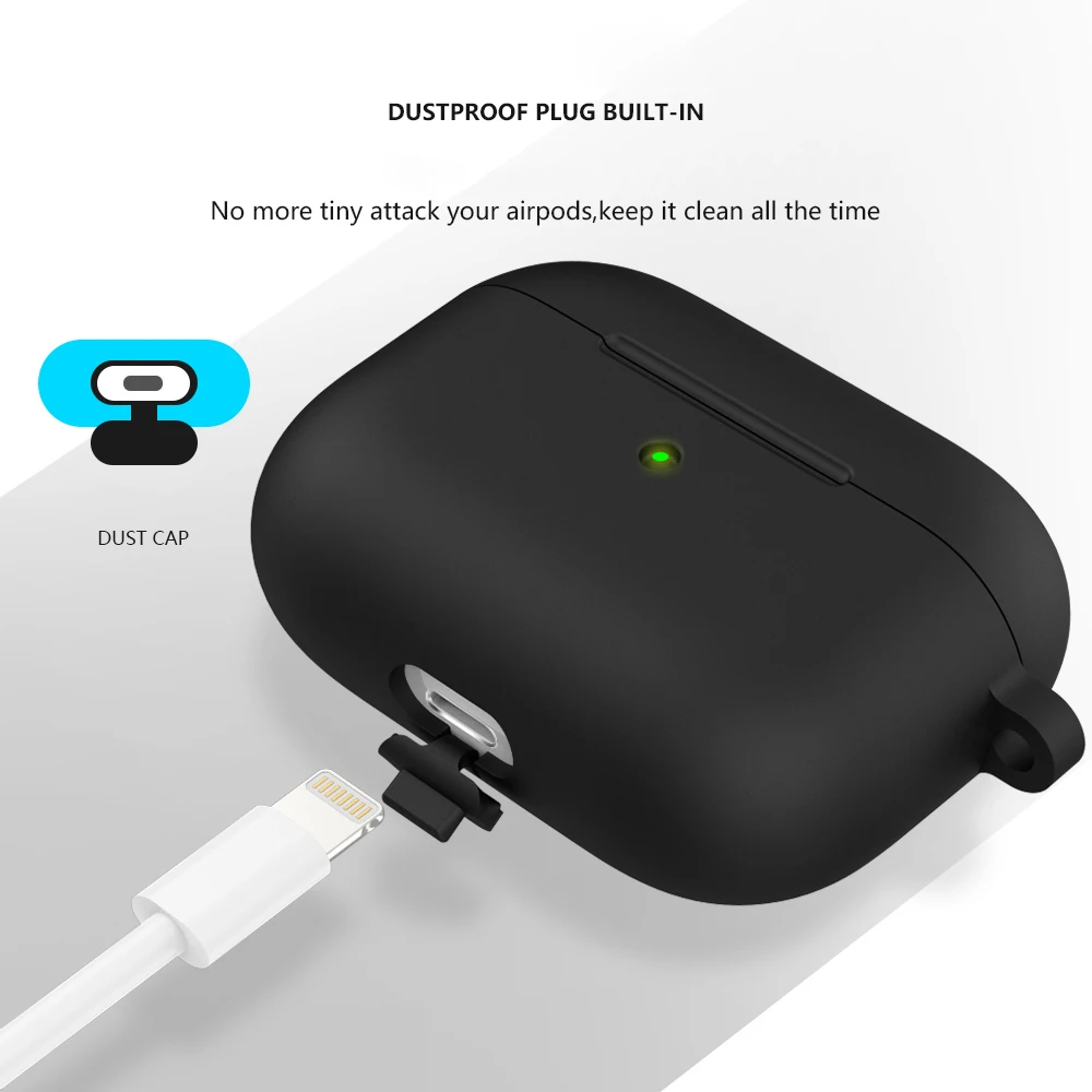Новинка 2021 силиконовый защитный чехол для Apple AirPods 3 противоударный наушников Air