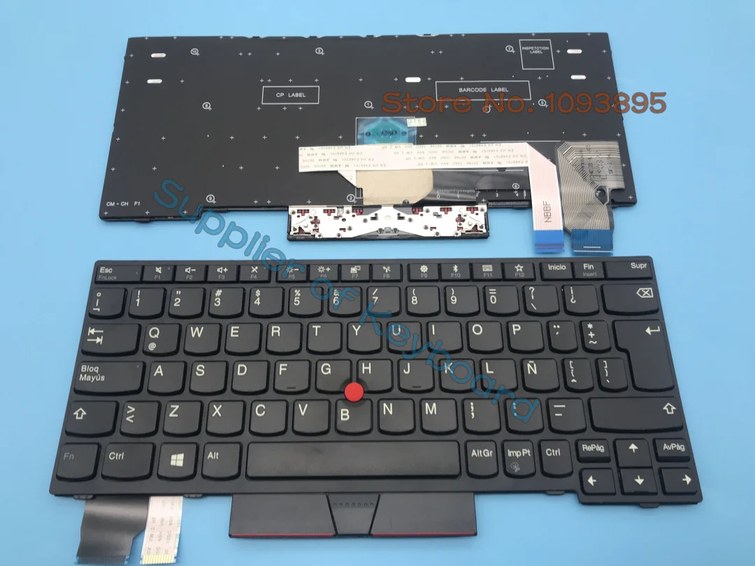 

For Lenovo Thinkpad X280 A285 X390 (isn't X390 Yoga) X395 L13 X13 Yoga S2 5TH 01YP130 01YP210 Latin Spanish keyboard Backlit