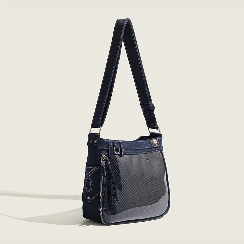 Ita Bag новая японская повседневная джинсовая синяя сумка через плечо женская