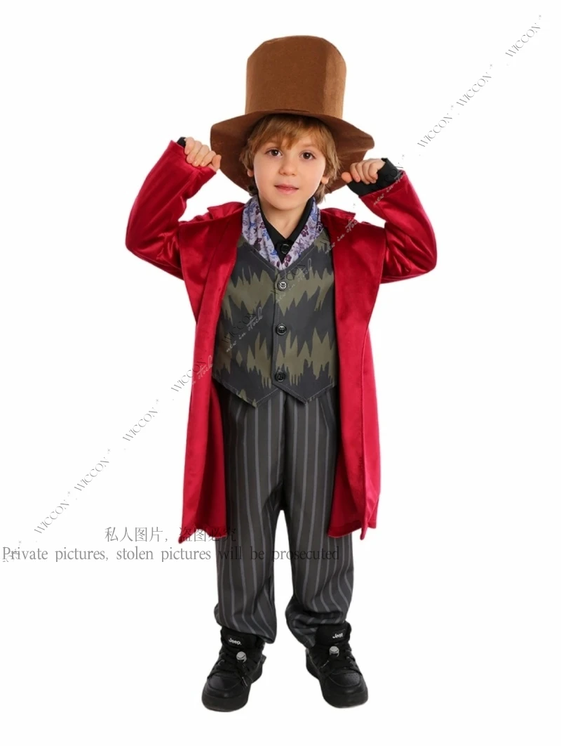 Костюм Willy для косплея униформа Chali детский наряд ролевых игр полный костюм на