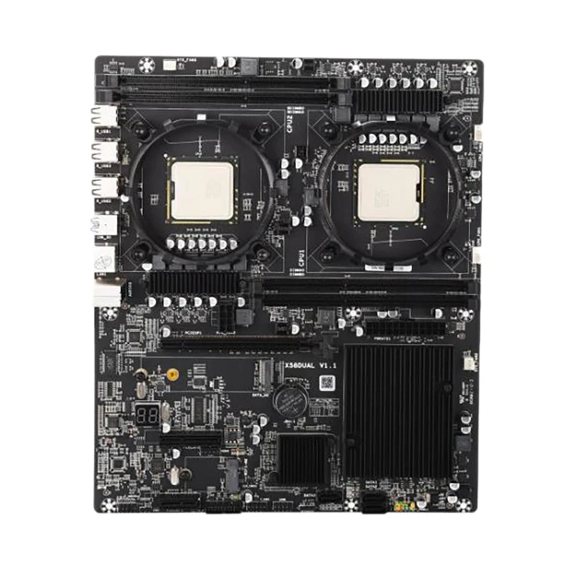 

X58 Dual-Channel Motherboard L5520 X58DUAL V1.0 DDR3X4 1066 Memory M.2 NVME PCIE X16 Desktop Computer Game Motherboard