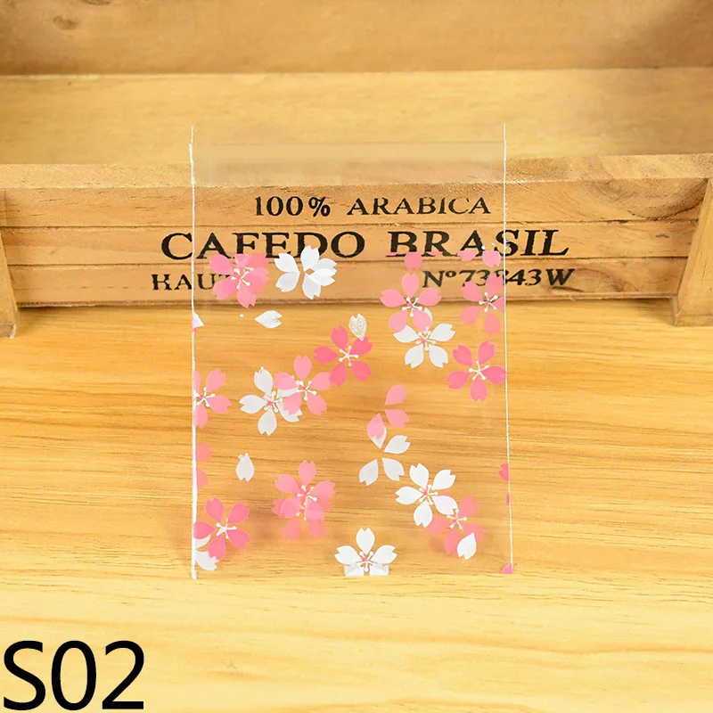 Прозрачный мешок для конфет ZQCXLD, 50/100 шт.