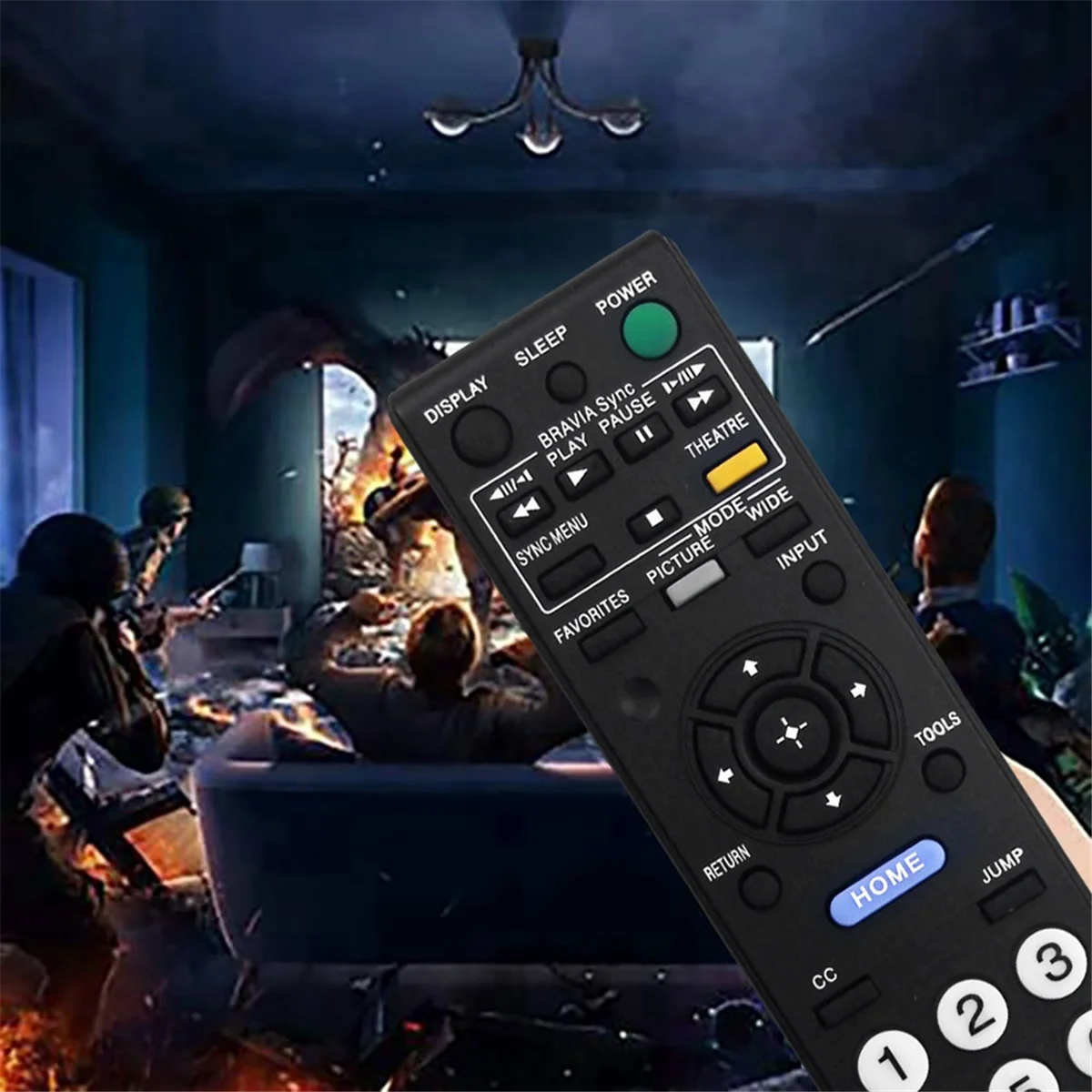 Замените пульт дистанционного управления RM-YD025 для телевизора Sony Bravia KDL 32L4000 37L4000