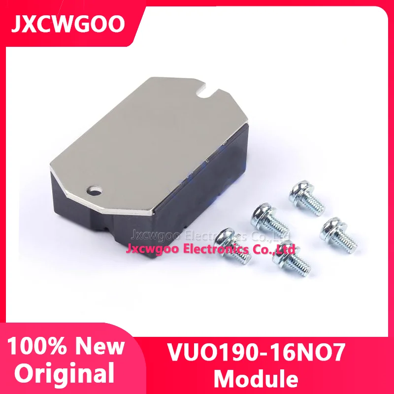 

Jxcwgoo 1pcs New Module VUO190-16NO7 VUO190-18NO7 Dridge Original Imported 100% Rectifier