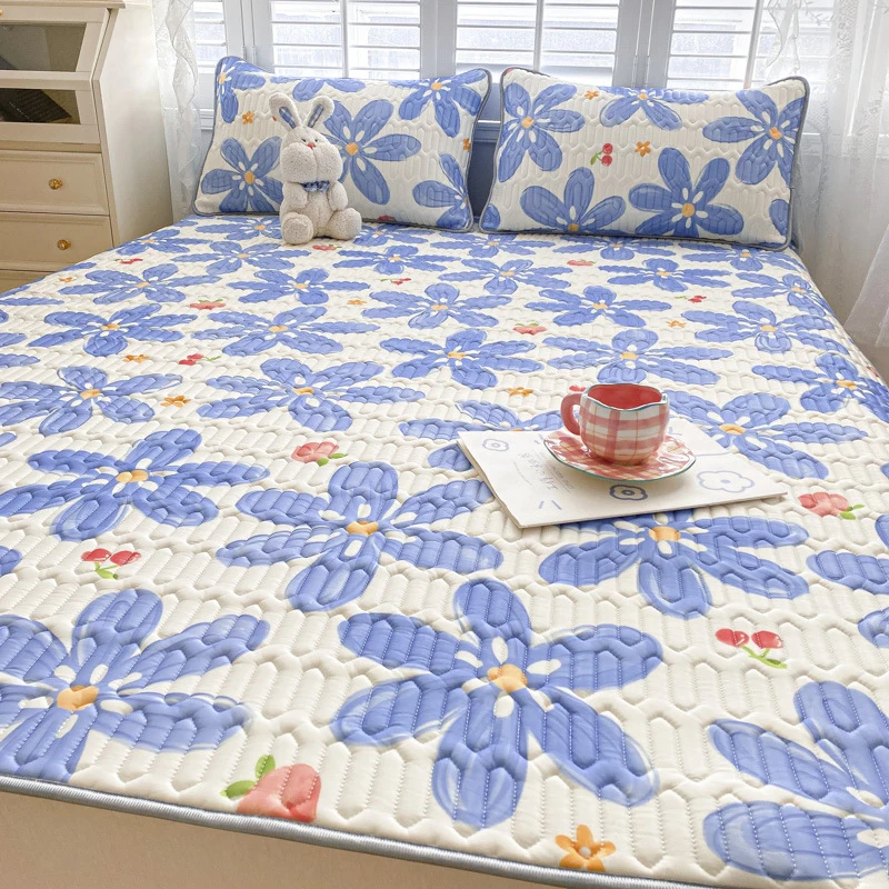 Постельный коврик с принтом для летнего сна охлаждающий Комплект постельного