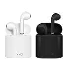 Беспроводные Bluetooth-наушники i7s TWS, спортивные наушники, наушники tws i7s, гарнитура с микрофоном и зарядным футляром для всех смартфонов