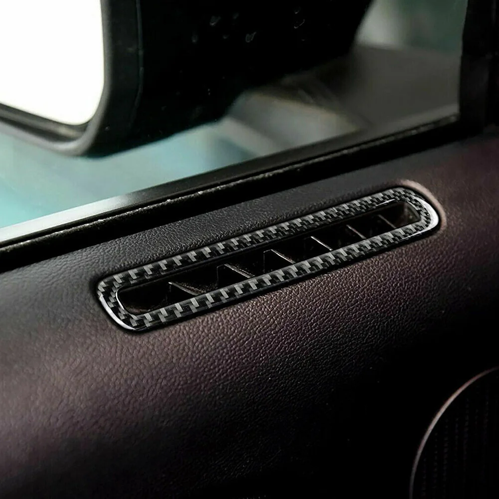 

High-Quality ABS Door Air Vent Outlet Cover Trim Car Interior Accessories Carbon Fiber Cover Trim Air Vent Outlet Cover Trim