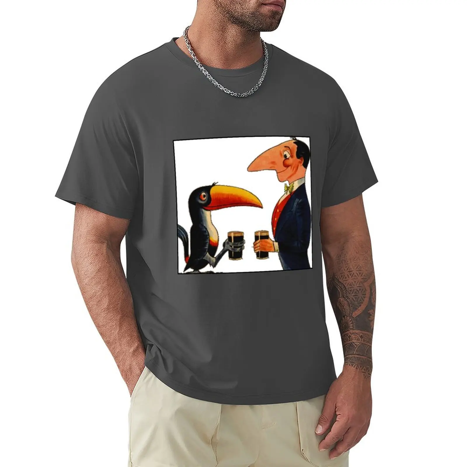 Футболка Cheers Guinness бутик одежды на день Святого Валентина для мальчика уличная