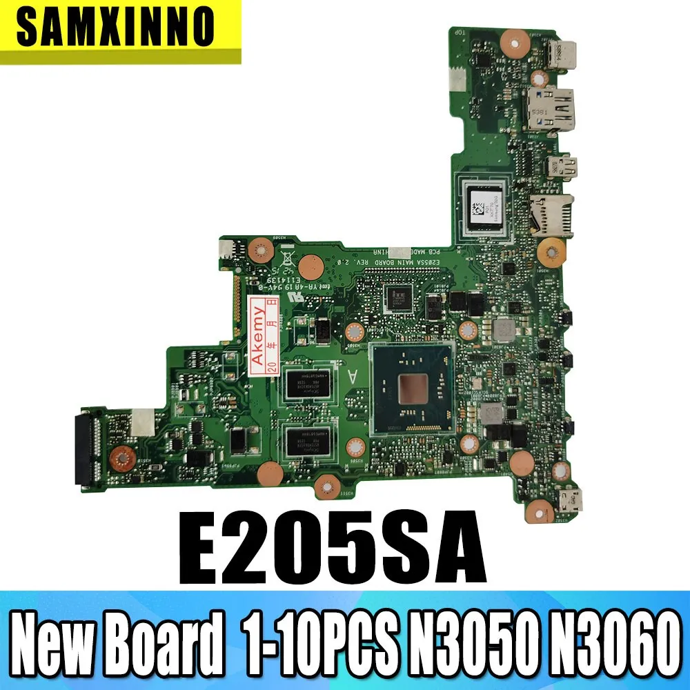 

Материнская плата SAMXINNO E205SA для ноутбука Asus E205S E205SA TP200SA, 1-10 шт., материнская плата 2G/4G N3050 N3060