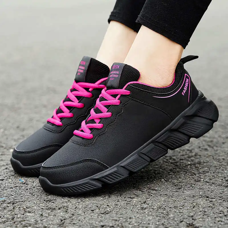 

Running Shoes Women Female Sports Shoes No-Leather Casual Women's Sports Sneakers Brand Trainers Women Sport Sneakers Tennis