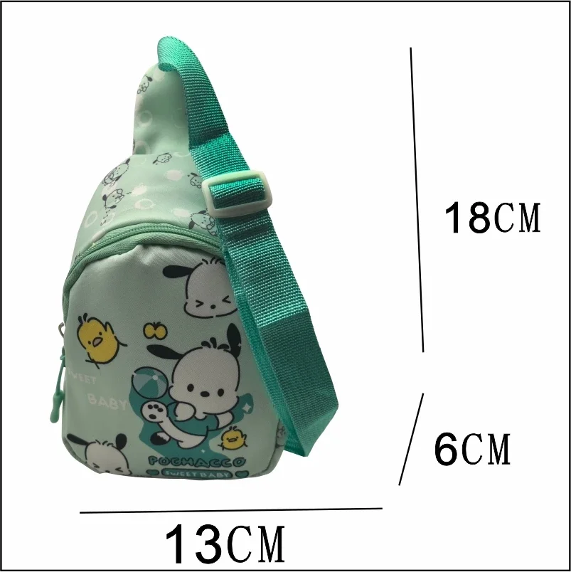 Водонепроницаемая нагрудная сумка Hello Kitty Kuromi милый детский саквояж в стиле аниме