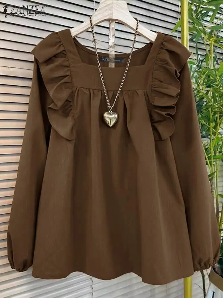 Блузка женская ZANZEA Harajuku