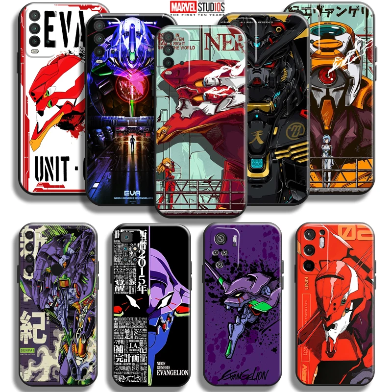 

Neon Genesis Evangelion EVA Anime Phone Case For Xiaomi Redmi Note 10 10S 9 9S 9T 5G 8 8T 7 Pro Redmi 10 9 9A 9T 9C 8 8A Back