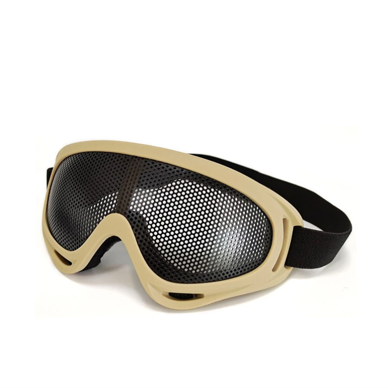 

Новинка 2022, уличные защитные удобные тактические Защитные очки для глаз для страйкбола, защитные очки с металлической сеткой, черные очки