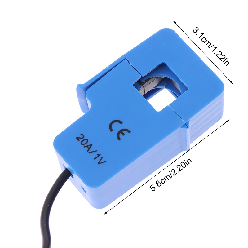 SCT-013-000 10A 20A 50A 60A 100A Трансформатор тока с открытым закрытием Неинвазивный датчик