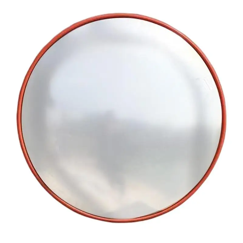 

Road Convex Mirror Round Safety Convex Mirror With 130 Degrees Wide Angles Driveway Curved Traffic Safety Mirror For Garages