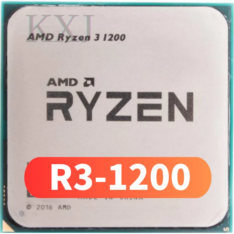

AMD Ryzen 3 1200 R3 1200 3.1 GHz Quad-Core Quad-Thread CPU Processor YD1200BBM4KAE Socket AM4