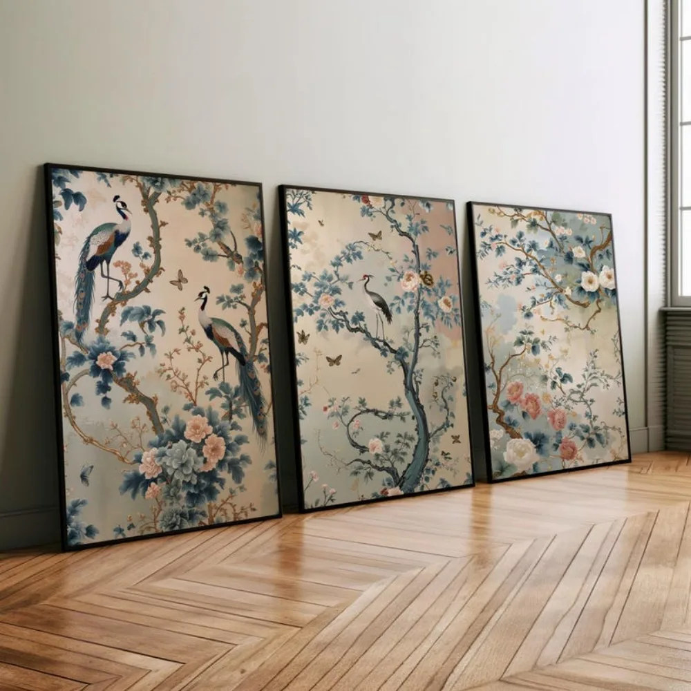 

Набор из 3-х безрамных картин на холсте HALFLEMART